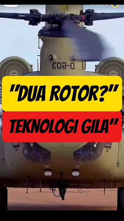 'UNIK MENGGUNAKAN DUA ROTOR,, INI ALASAN NYA'