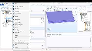 Demonstration of Spreading Effect Using COMSOL
