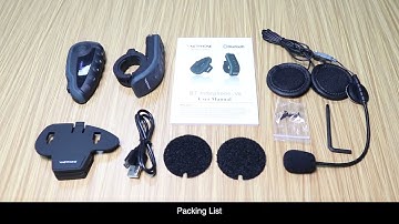 VNETPHONE V8   UNBOXING & ALL FUNCTION OPERATION   MOTORCYCLE HELMET BLUETOOTH INTERCOM