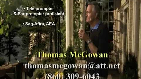 Thomas McGowan   Actor Demo