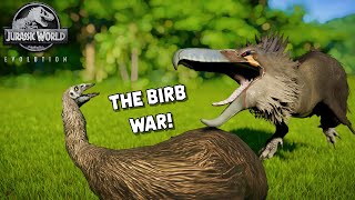 Terror Bird Hunts BIG MOA | Jurassic World Evolution