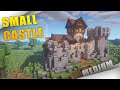 Minecraft: How To Build a small Medieval Stone Castle / Keep