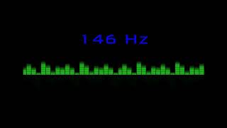 ⒽⓏ| 146 Hz Pure Tone Frequency| NO Music , For Meditation, Testing. Black Screen