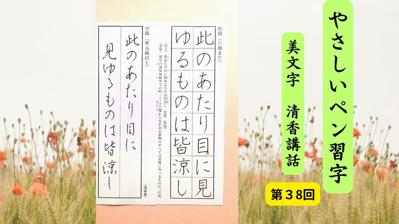 法語筆話（円光大師法語筆話） Beautiful Penmanship [209] Easy Pen Calligraphy: Seika Lecture