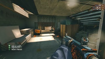 CSGO Heroic sjuush 4 Kills vs Astralis Vertigo BLAST Spring Groups 2023