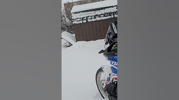 Adventure bike Snow Mode really sucks on the Aprilia Tuareg 660!