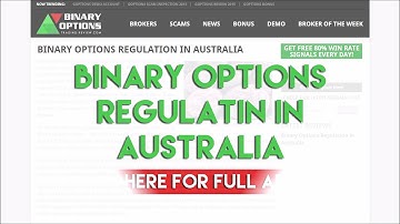Binary Options Regulation in Australia