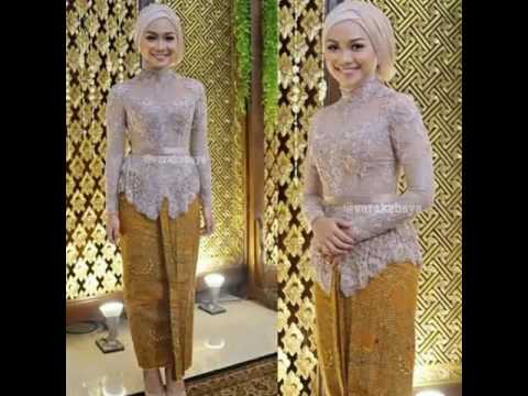 Inspirasi Kebaya Muslim Modern Terbaru - YouTube