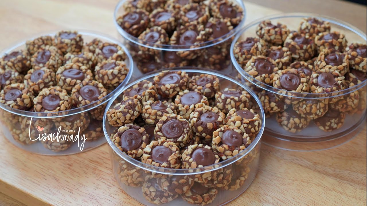 Resep Kue Kering Coklat Kacang Lumer | SELALU JADI REBUTAN