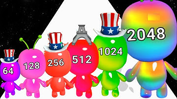 Man Runner 2048 vs Money Roller - Gameplay Walkthrough Android (Freepya, New Update)