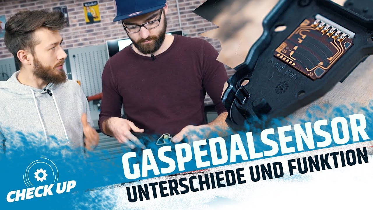 GASPEDALSENSOR, Wie funktioniert der Gaspedalgeber?, CHECK UP