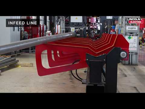 Lamp post automated welding solutions by Lincoln Electric