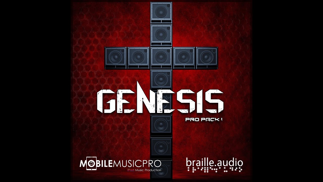 GENESIS Pro Pack 1 by MobileMusicPro & Braille Audio - Designed for the iPad