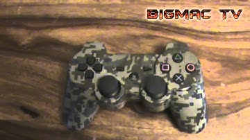 Digital Urban Camo Controller Hydro dipped. BIGmac TV.