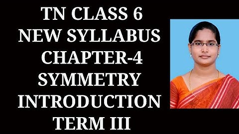 6th maths Term-3 Ch-4 Symmetry | Introduction | Samacheer 2021