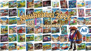 Playmobil Neuheiten 2026 Juli - Dezember 😍 alle Infos - Name, Preise, usw. - Deutsch | Familie Hund
