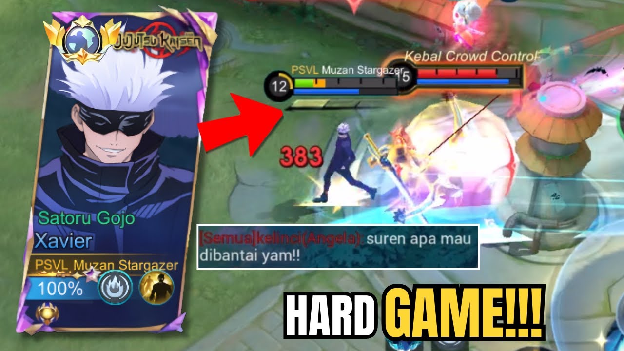 MATCH HARDGAME! TIMKU DI BANTAI GLOBAL YSS? XAVIER MODE GOJO AUTO MENGAMUK| MOBILE LEGENDS