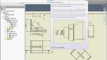 phóng chi tiet và detail breakout  inventor 2014