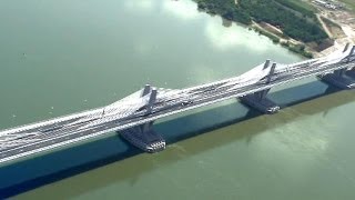 تدشين جسر جديد على نهر الدانوب بين بلغاريا ورومانيا