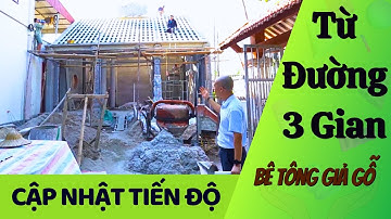 Cập Nhật Tiến Độ Mẫu Từ Đường 3 Gian Đẹp Xuất Sắc Do Kisato Thi Công Trọn Gói Tại Thái Bình