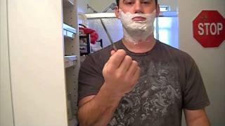 Butter knife shaving