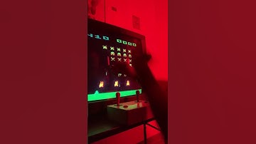 Space Invaders for Atari 2600 on CRT!