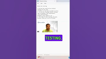 Black Box Testing in Software Testing #SoftwareTesting #AutomationTesting #education