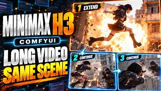 MiniMax H3 ComfyUI Workflow: Make Long Videos With OBVPM Timeline