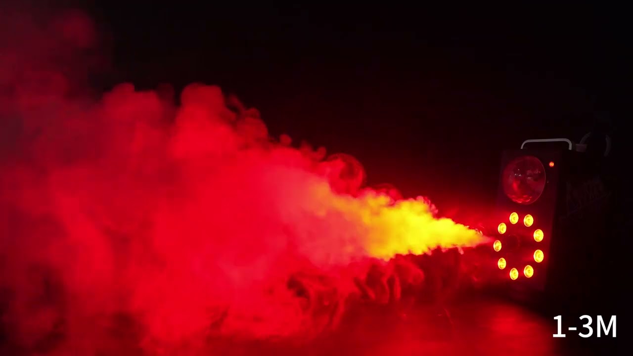 MOWL LED RGB Magic Ball Fog Machine