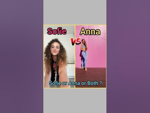 Sofie Dossi V.S Anna Mcnulty | Tiktok Flexibility Challenge