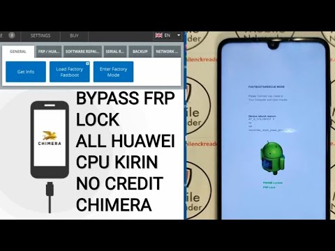 How To Remove Frp Lock And Huawei Id All Huawei Phones Without Credit Chimera Tool