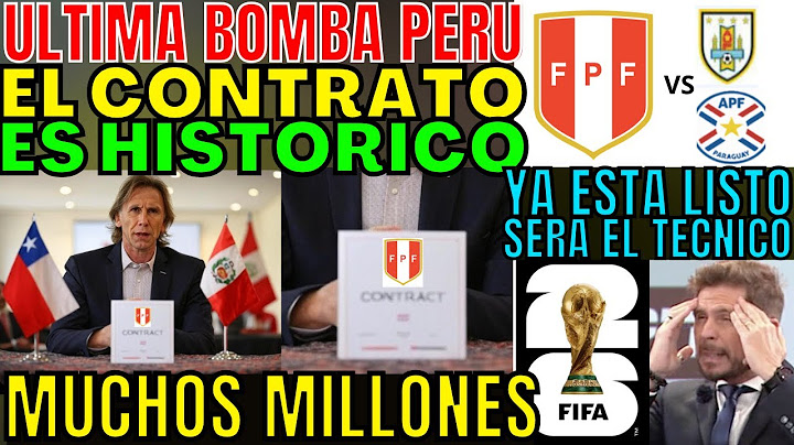 CONFIRMADO GRÁN CONTRATO HISTÓRICO SERÁ EL TÉCNICO GARECA VUELVE A LA SELECCIÓN PERUANA SORPRENDE
