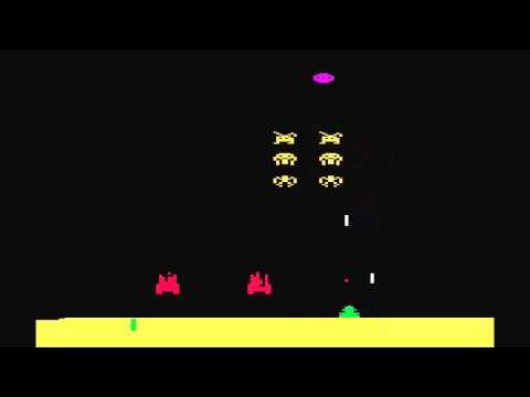 ATARI 2600 Space Invaders PAL FIXED RED BASES 1980Atari, Richard MaurerCX2632, CX2632P