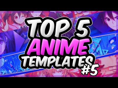 🌊 TOP 5 FREE Anime Banner Templates 🌊 5  2018 FREE DOWNLOAD! | PHOTOSHOP CC & CS6 ✔️Querxes