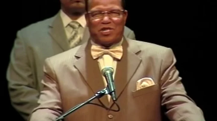 Minister Louis Farrakhan, Howard university,  "To ...