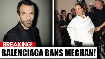 Meghan Markle EXPOSED: Balenciaga BLOCKS Her After She Imitates Their Style