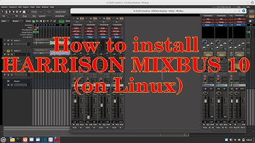 How to install Harrison Mixbus on Linux