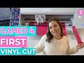 How to cut vinyl on silhouette cameo 4 for beginners free cut file