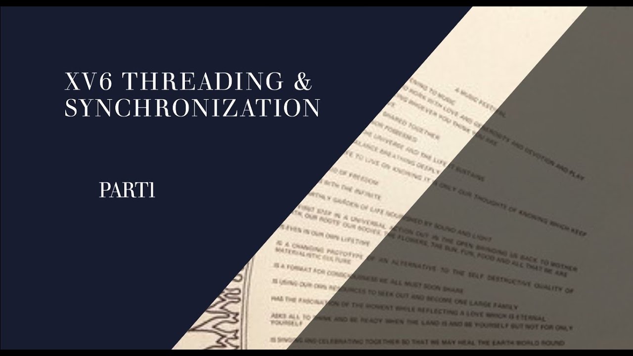 CSE314 OS Sessional Offline5 xv6 Threading and Synchronization Part1 YouTube