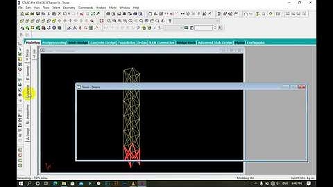 How we can draw tower in staad‌ pro?