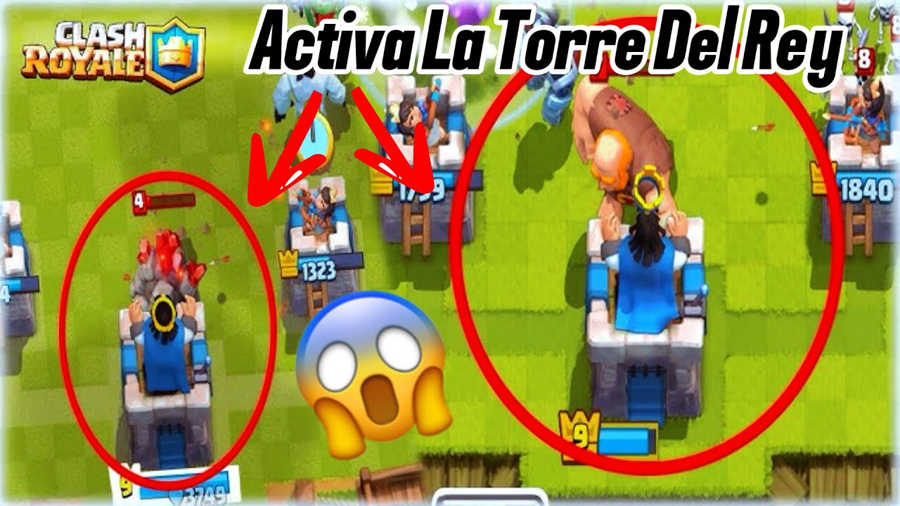 Top 30 FORMAS de ACTIVAR TU TORRE DEL REY en Clash Royale - YouTube