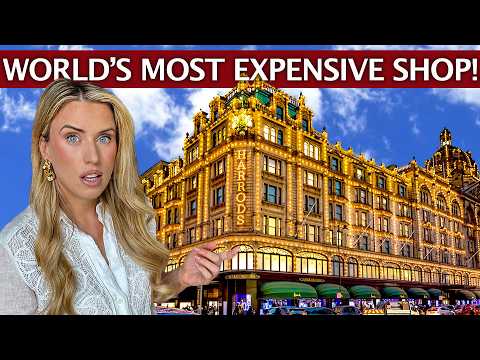 I Visited The World's MOST EXPENSIVE Shop Harrods!