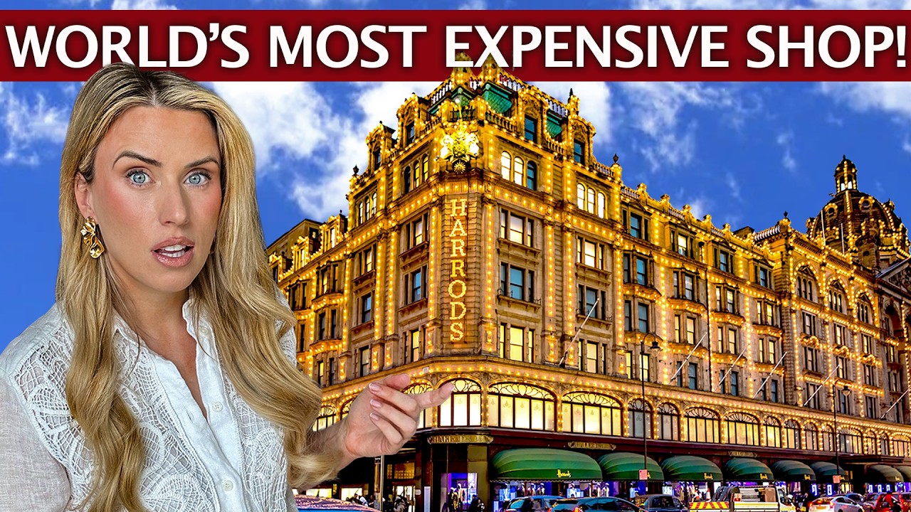 I Visited The World's MOST EXPENSIVE Shop Harrods!