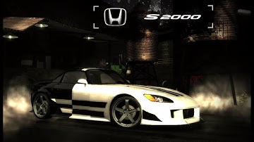 Honda S2000 Junkman Tuning/Gameplay - Need for Speed Most Wanted