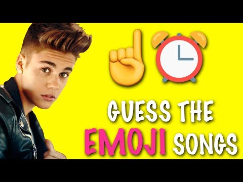 EMOJI CHALLENGE ★ Guess the Justin Bieber Songs