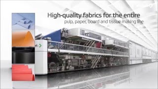 Valmet's full line of paper machine clothing