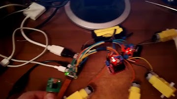 Raspberry Pi Zero W + 4 * DC motors + 2 * L298n + UV4L(for videostreaming)