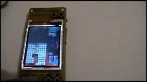 avr, atmega, atmega32, ls020, microSD - Game Console