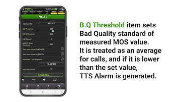 XCAL Mobile MOS  test (Play mode) Tutorial