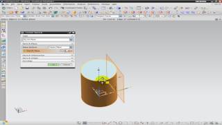 How to make a datum plane directly from the sketch